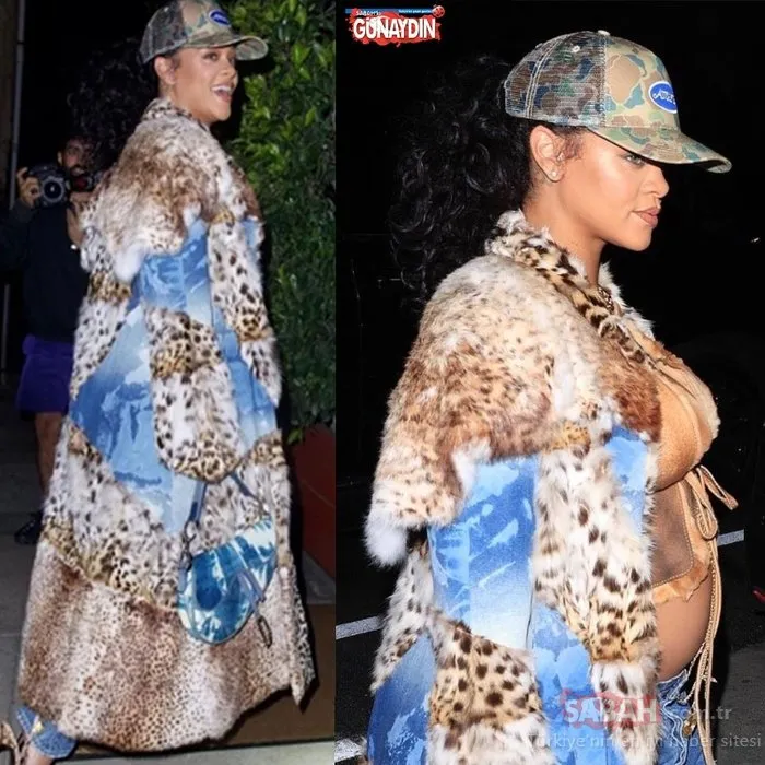 Rihanna yine şov yaptı! Dünyaca ünlü yıldız Rihanna yine göbeğini açıkta bırakan kıyafetiyle çok konuşuldu!