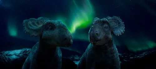 Dinozorlarla Yürümek filminden kareler
