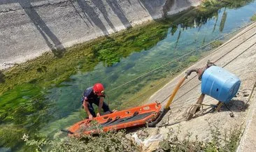 Antalya’da kanalda korkunç ölüm