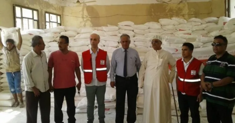 Kızılay’dan Yemen’deki Türk köyüne yardım