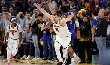 NBA’de Nuggets, Jokic’in son saniye üçlüğüyle Warriors’ı devirdi
