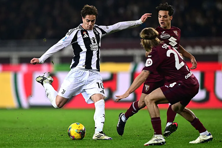 Son dakika haberi: Kenan Yıldız Torino derbisinde harika bir gol attı! Torino - Juventus maç özeti...