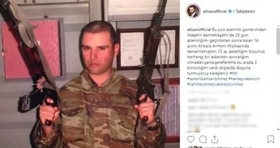 Alişan, askerlik fotoğrafını paylaştı! İşte ünlülerin askerlik fotoğrafları