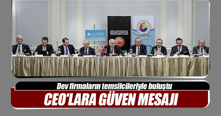 Trilyon dolarlık CEO’lara ‘güven’ mesajı