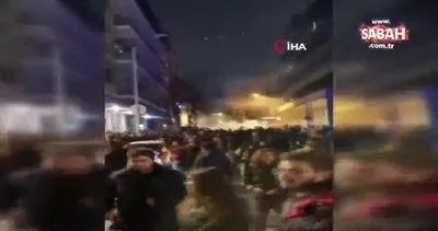 Yunanistan’daki tren kazası sonrası sokaklar karıştı | Video