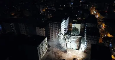 Kartal’da belirlenen binalar yıkılıyor