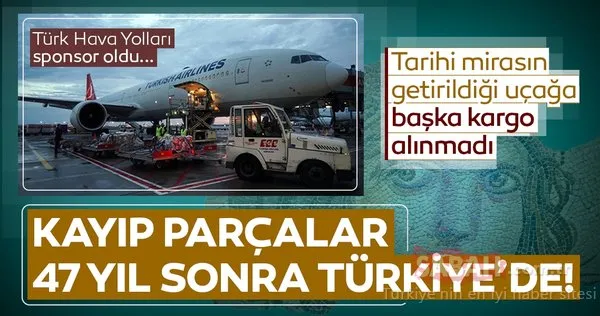 Son dakika: Çingene Kızı mozaiğinin kayıp parçaları Türkiye'de