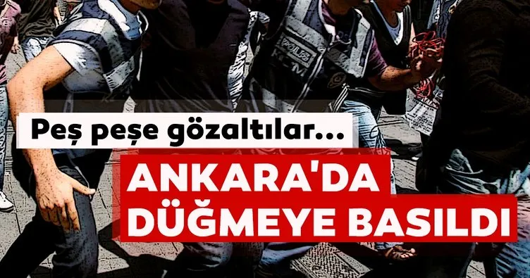 Ankara’da FETÖ operasyonu: 52 gözaltı