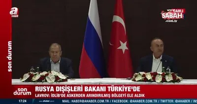 Son dakika: Çavuşoğlu’ndan Lavrov ile ortak basın toplantısında ’Kanal İstanbul’ mesajı! | Video