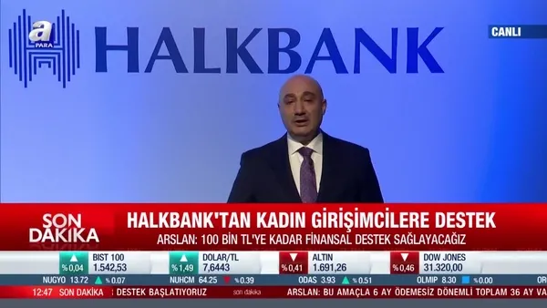 Halkbank'tan kadın girişimcilere dev destek!