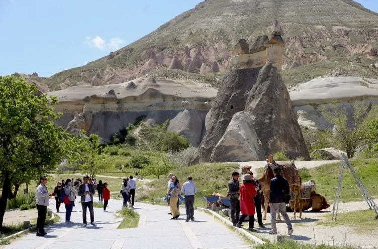 Kapadokya turist sayısında rekora koşuyor
