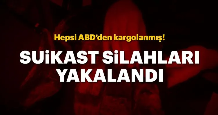 İstanbul’da 48 adet suikast silahı yakalandı