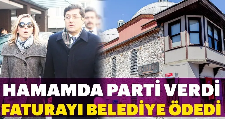 Murat Hazinedar’ın eşine suçlama: Hamamda parti verdi, faturayı belediye ödedi