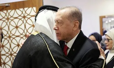 Son dakika: Başkan Erdoğan Katar’da liderlerle görüştü