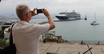 İngilizler Alanya’ya denizden geldi #antalya