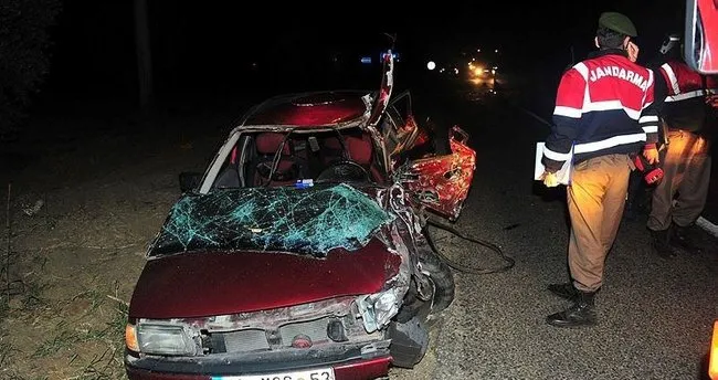 Bursa’da trafik kazası: 2 ölü, 4 yaralı