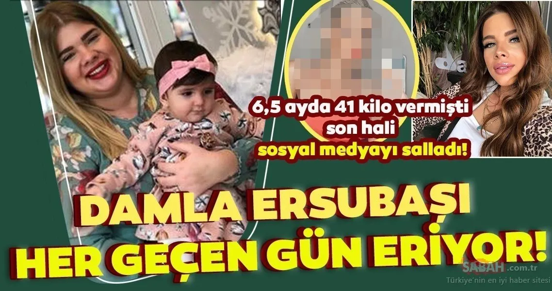 6,5 ayda 41 kilo vermişti son hali sosyal medyayı salladı! Sihirli