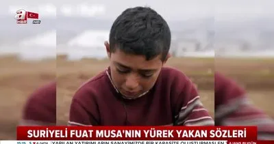 Suriyeli Musa’nın yürek sızlatan görüntüsü! Babam öldükten sonra kimse bana ceket almadı!  | Video