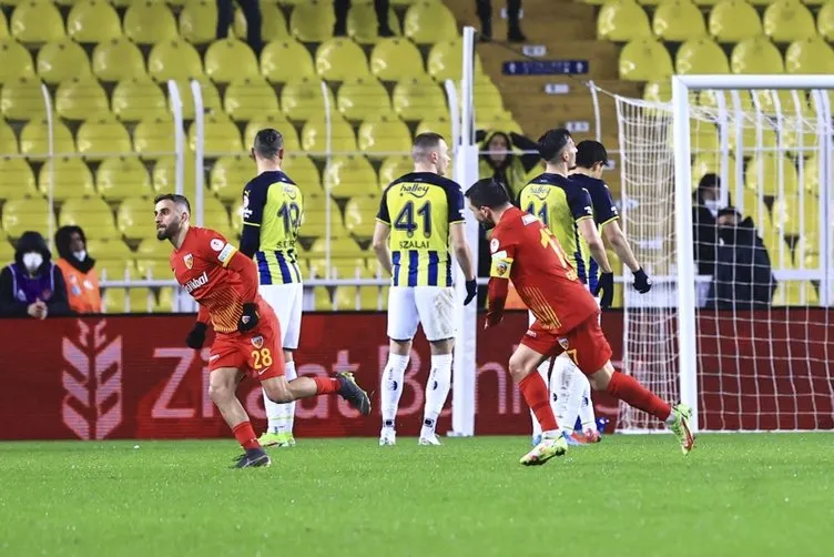 Son dakika: Fenerbahçe-Kayserispor maçı sonrası şok sözler! Beceriksiz! İsmail Kartal lütfen...