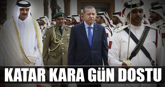 Katar kara gün dostu olduğunu gösterdi