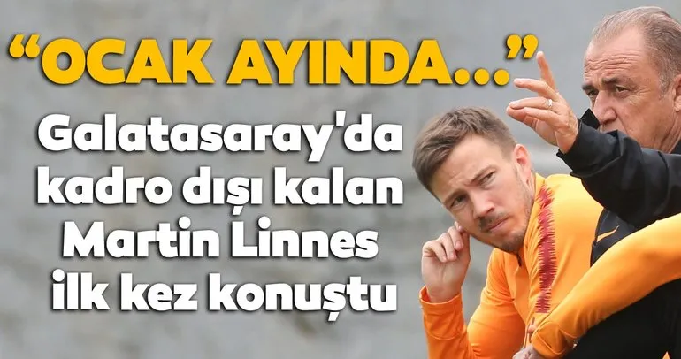 Galatasaray’da kadro dışı kalan Linnes’ten mesaj