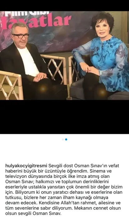 69 yaşında kansere yenik düşmüştü... Yönetmen Osman Sınav’ın cenaze programı belli oldu!