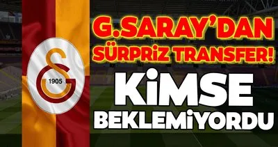 Son dakika Galatasaray transfer haberleri: Galatasaray’dan sürpriz transfer! Kimse beklemiyordu