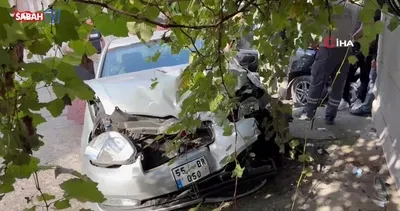 Samsun’da 4 araçlı zincirleme kaza