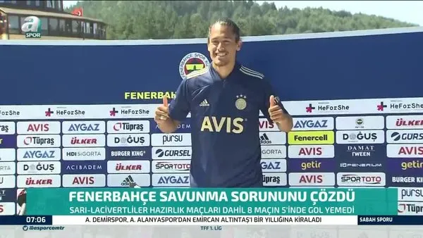Fenerbahçe'de savunma sorunu kalmadı!