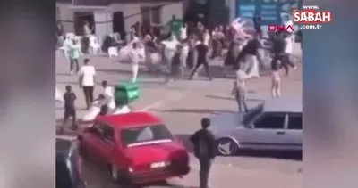 Ataşehir’de sokak düğününde kavga çıktı! Sandalyeler havada uçuştu | Video