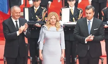 Slovakya’ya kadın cumhurbaşkanı