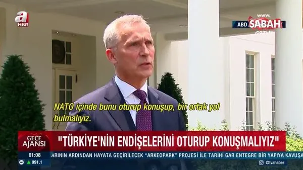 ABD Başkanı Biden ve Stoltenberg'ten NATO görüşmesi: Türkiye'nin endişelerini konuşmalıyız | Video