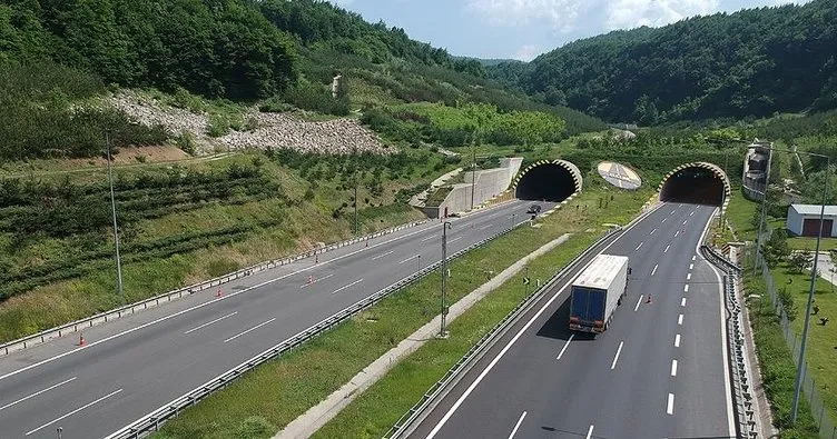 Bolu Dağı Tüneli’nden 2022’de 12 milyon araç geçti