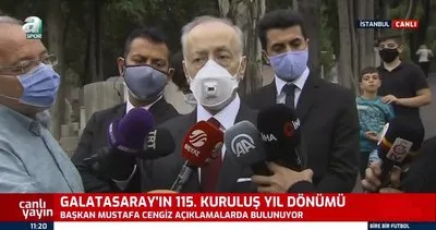 Galatasaray Başkanı Mustafa Cengiz açıkladı! Abdurrahim Albayrak ve Yusuf Günay...