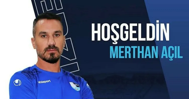 Merthan Açıl Erzurumspor’da