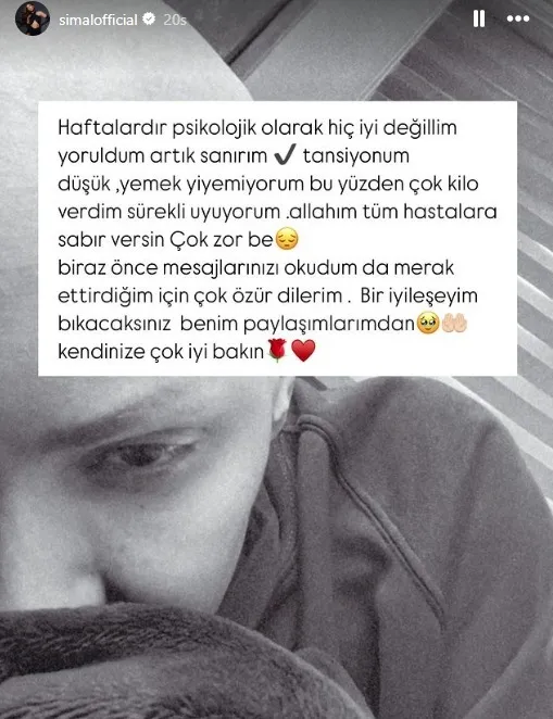 Ünlü şarkıcının zor günleri… Şimal’den sevenlerini üzen paylaşım: Ailece sarsıldık!