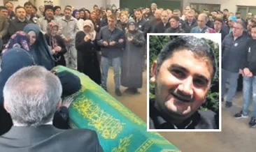 Ölen ambulans şoförüne veda