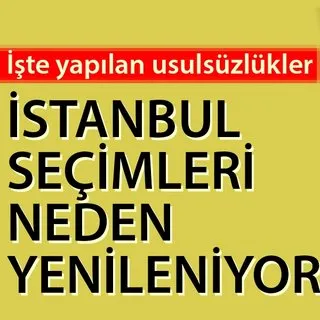 YSK kararındaki ayrıntı ve İstanbul seçimleri neden yenileniyor? sorusunun cevabı burada