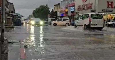 Erzincan’da sağanak yağış!