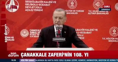 Son Dakika: Seyahat süresi 25 dakikaya düşüyor! Başkan Erdoğan, Gelibolu – Eceabat Devlet Yolu’nu açtı | Video