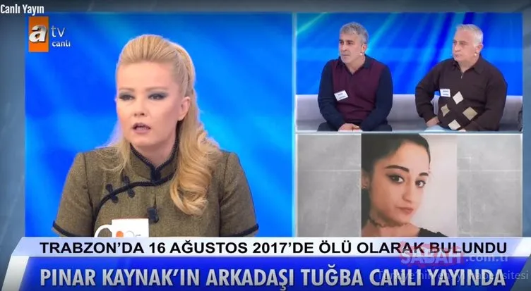 Müge Anlı Pınar Kaynak cinayetini aydınlatıyor! Son dakika haberi; o gece olanları Tuğba anlattı!