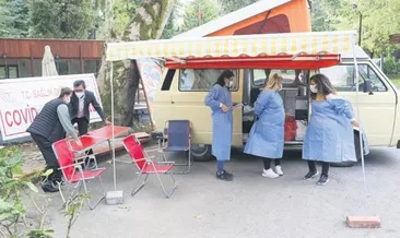 Ömer doktorun aşı karavanı