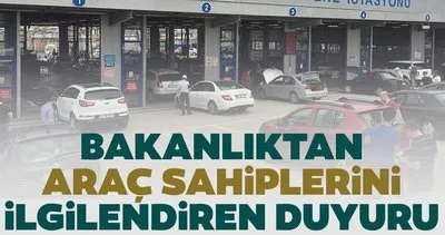 son dakika arac sahipleri dikkat