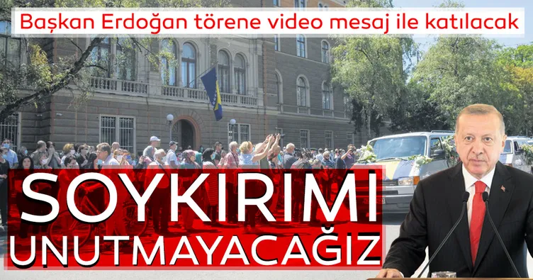 Soykırımı unutmayacağız! Srebrenitsa kurbanları dualarla uğurlandı