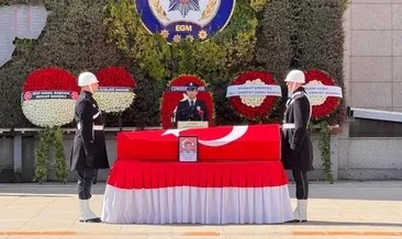 Şehidi mesai arkadaşları uğurladı