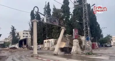 İsrail güçleri Batı Şeria’da Yaser Arafat’a ait anıtları yıktı