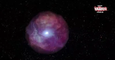 Güneş’ten 10 kat büyük yıldız, supernovaya dönüştü | Video