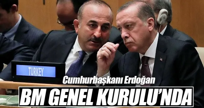 Cumhurbaşkanı Erdoğan BM Genel Kurulu’nda