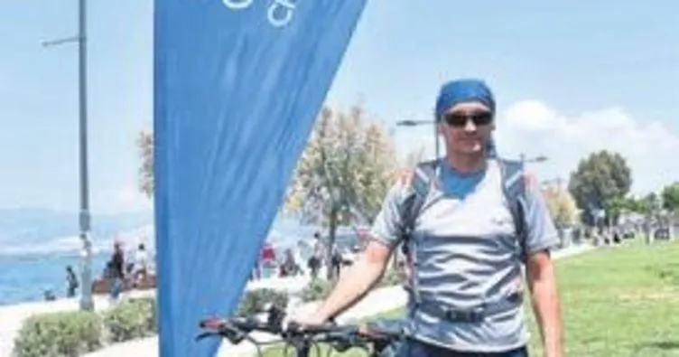 İzmirli bisikletçiler Avrupa’ya kafa tutuyor
