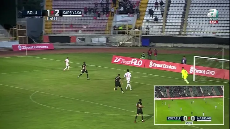 GOL İZLE | Boluspor 1-3 Karşıyaka